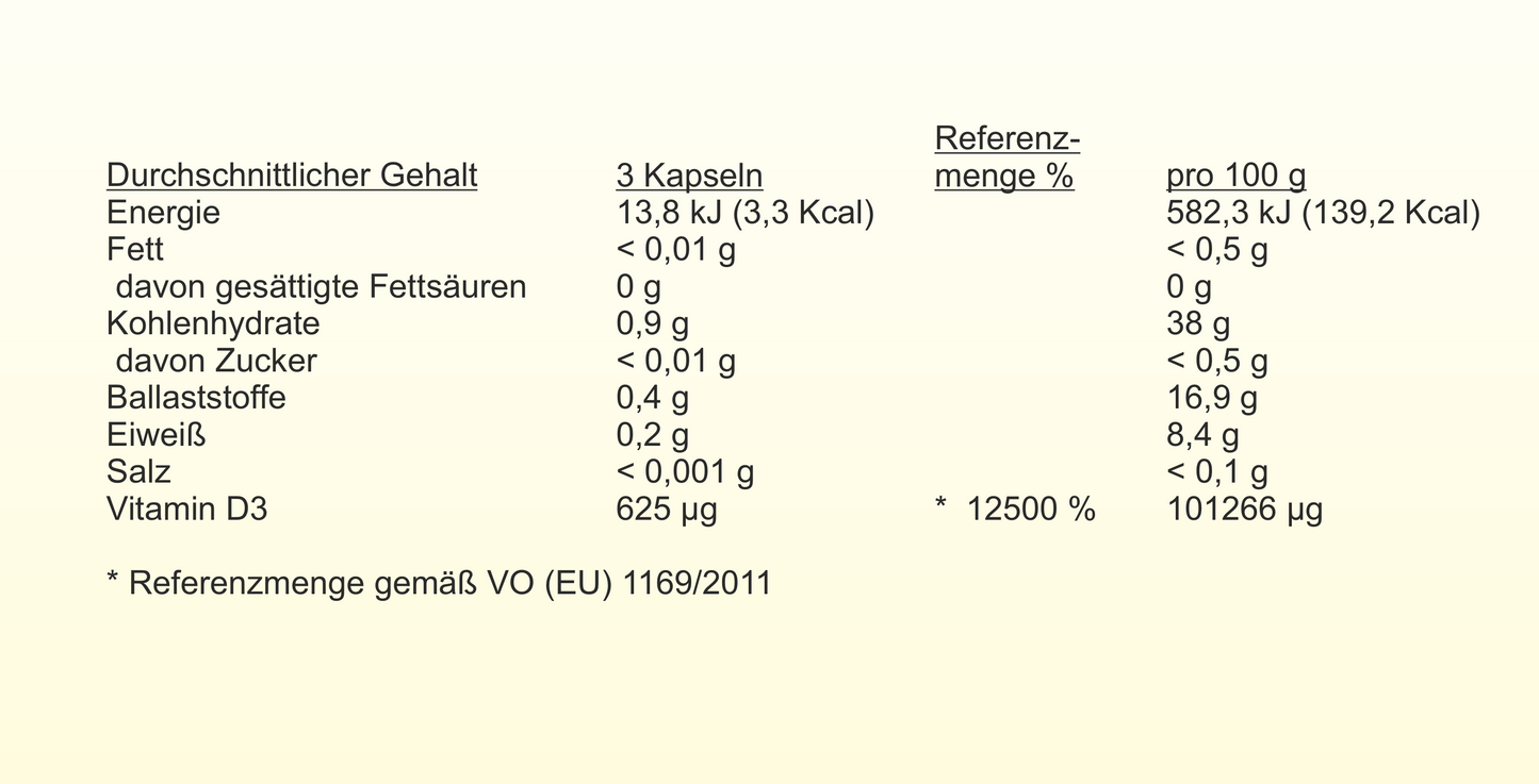 D-light-full Vitamin D3 25.000 IE (240 Kapseln vegan)